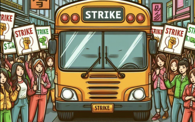 Busstreik am 2.2.2024 — Unterricht findet satt